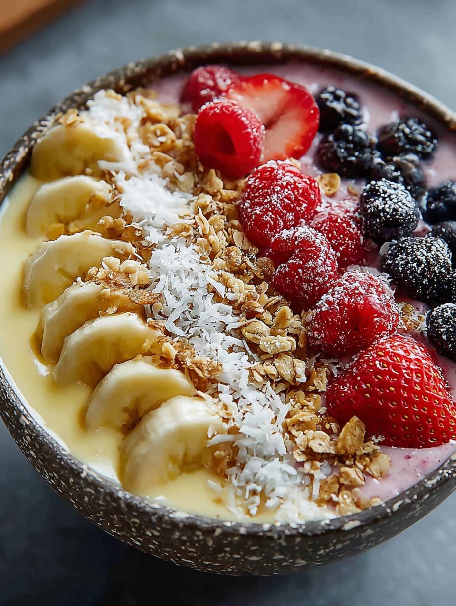 Fruit Smoothie Bowl