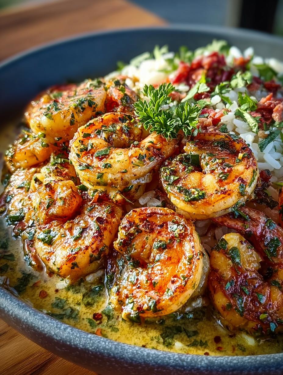 Garlic Butter Shrimp Bowl