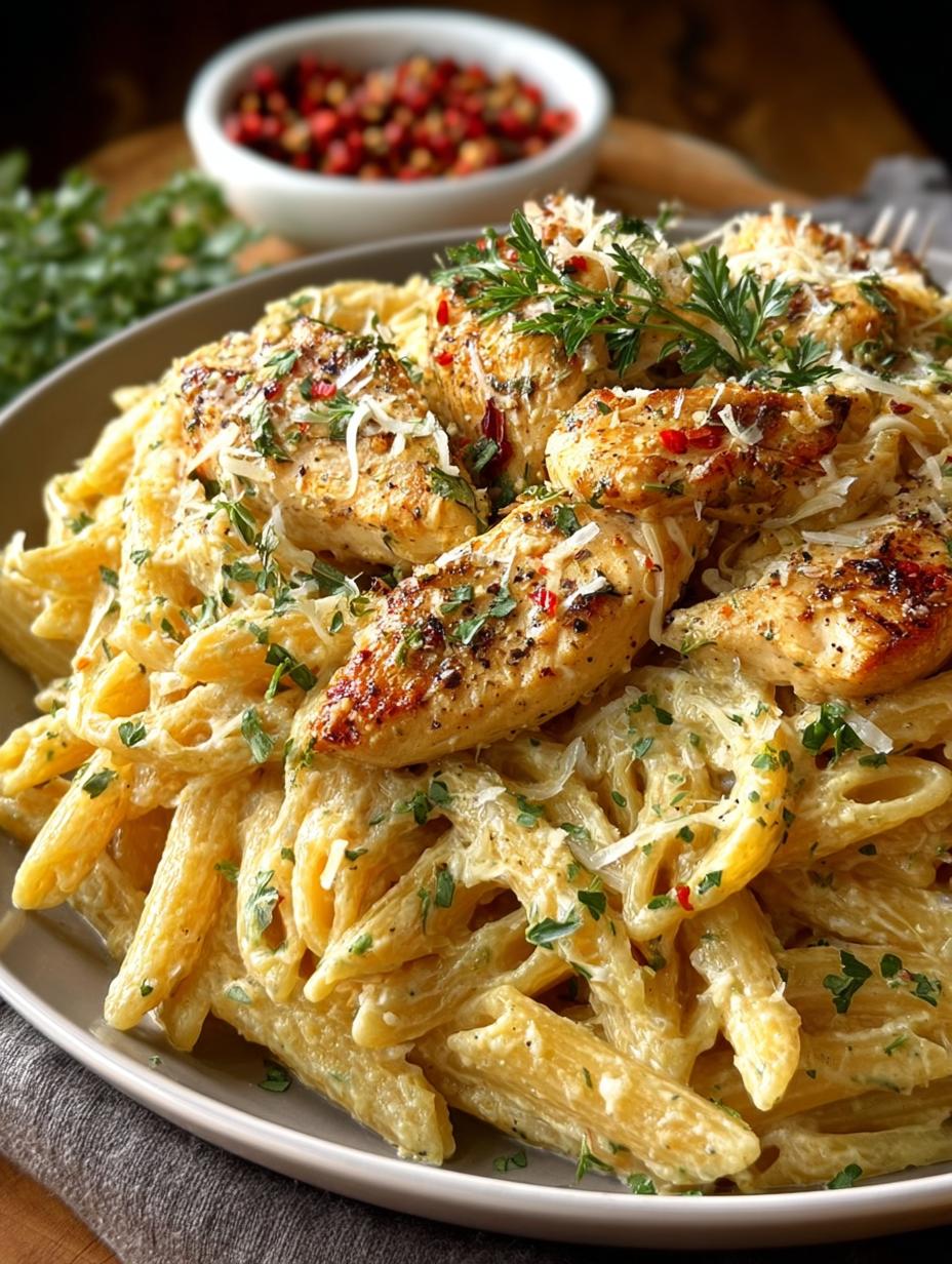 Garlic Parmesan Chicken Pasta: 30-Minute Comfort Meal - Garlic Parmesan Chicken Pasta - main visual representation