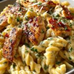 Garlic Parmesan Chicken Pasta