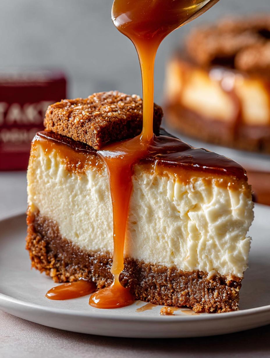 Gingerbread Cheesecake with Salted Caramel Delight 4 Gingerbread Cheesecake with Salted Caramel Delight - Gingerbread Cheesecake with Salted - main visual representation