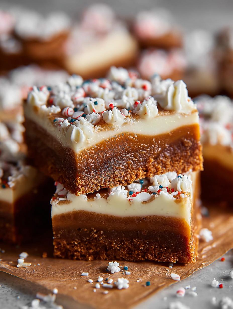 Delicious Gingerbread Cookie Bars for the Holidays - Gingerbread Cookie Bars - main visual representation