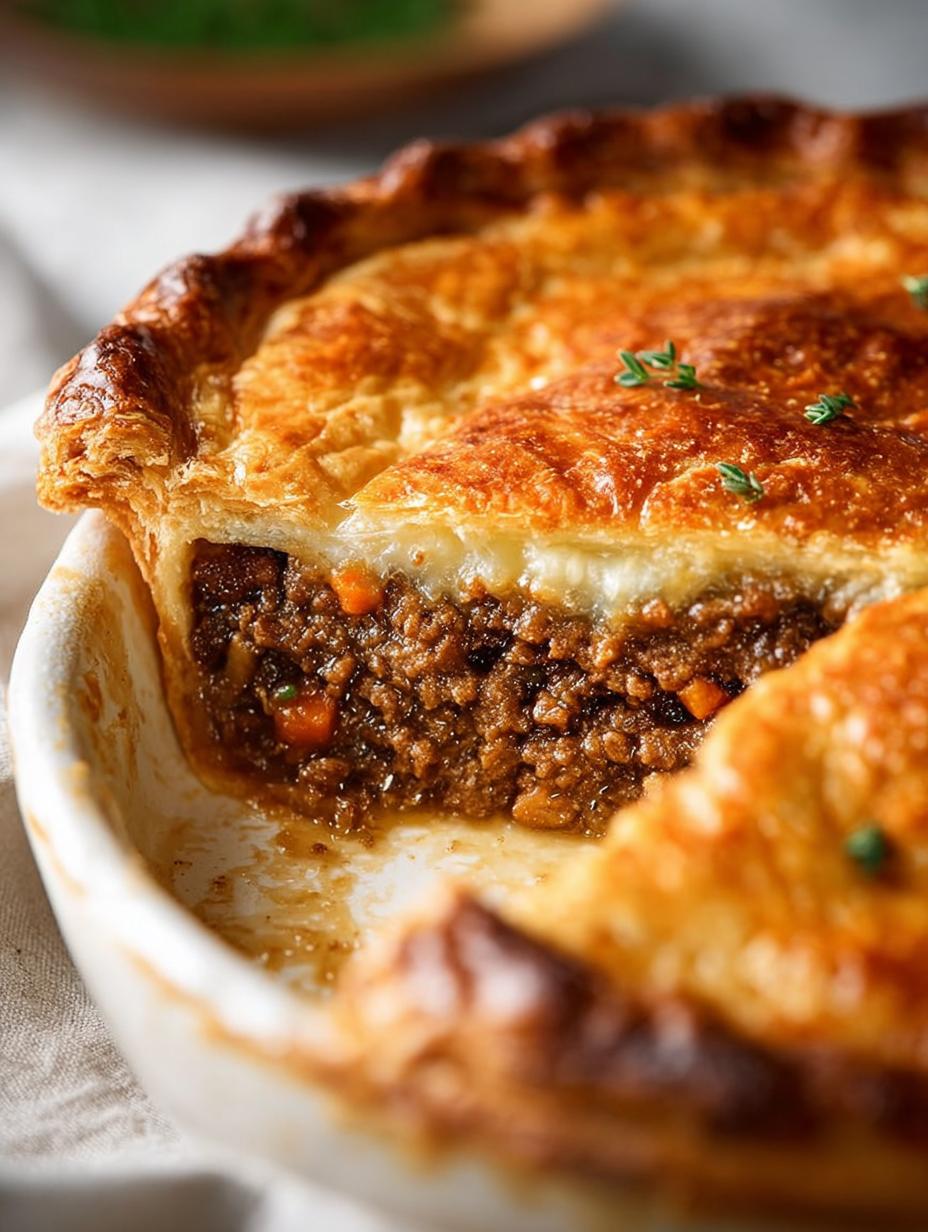 Delicious Ground Beef Meat Pie: A Comforting Classic 4 Delicious Ground Beef Meat Pie: A Comforting Classic - Ground Beef Meat Pie - main visual representation