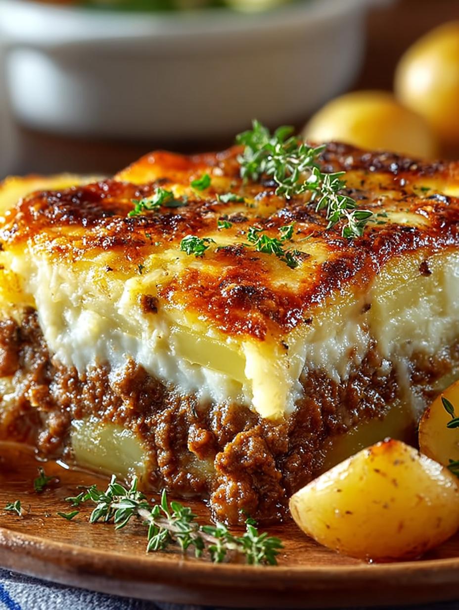 Ground Beef Potatoes Casserole: 5-Star Family Favorite - Ground Beef Potatoes Casserole - additional detail