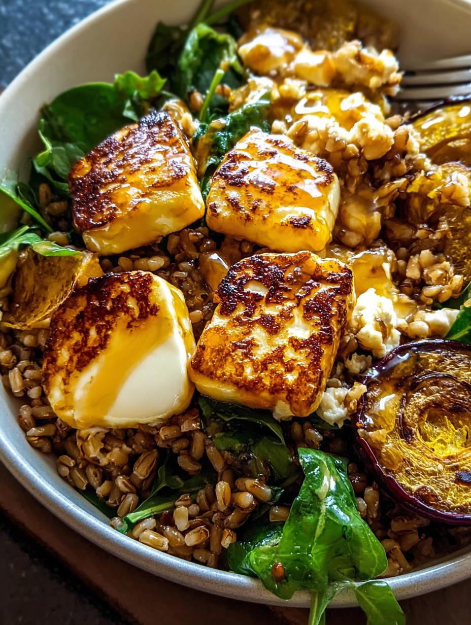 Amazing Halloumi Farro Bowls Maple Magic - Halloumi Farro Bowls Maple - additional detail