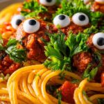 Halloween Pasta Spooky Spaghetti