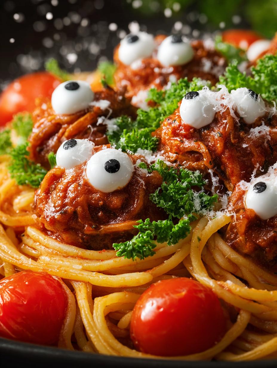 Halloween Pasta Spooky Spaghetti: 7 Fun Family Recipes 5 Halloween Pasta Spooky Spaghetti: 7 Fun Family Recipes - Halloween Pasta Spooky Spaghetti - additional detail