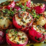 Healthy Garlic Herb Roasted