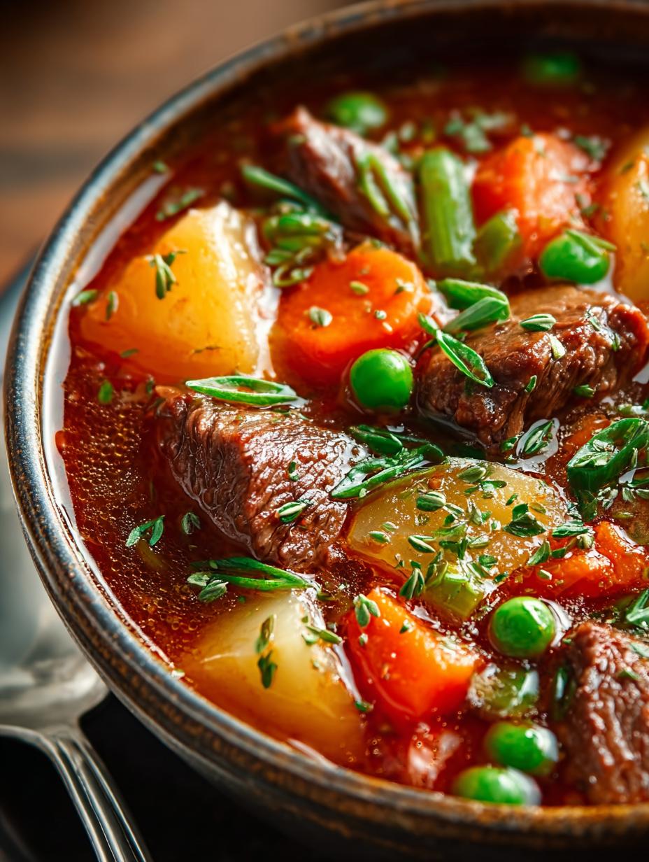 Hearty Beef Vegetable Soup: 7 Steps to Comforting Goodness - Hearty Beef Vegetable Soup - main visual representation