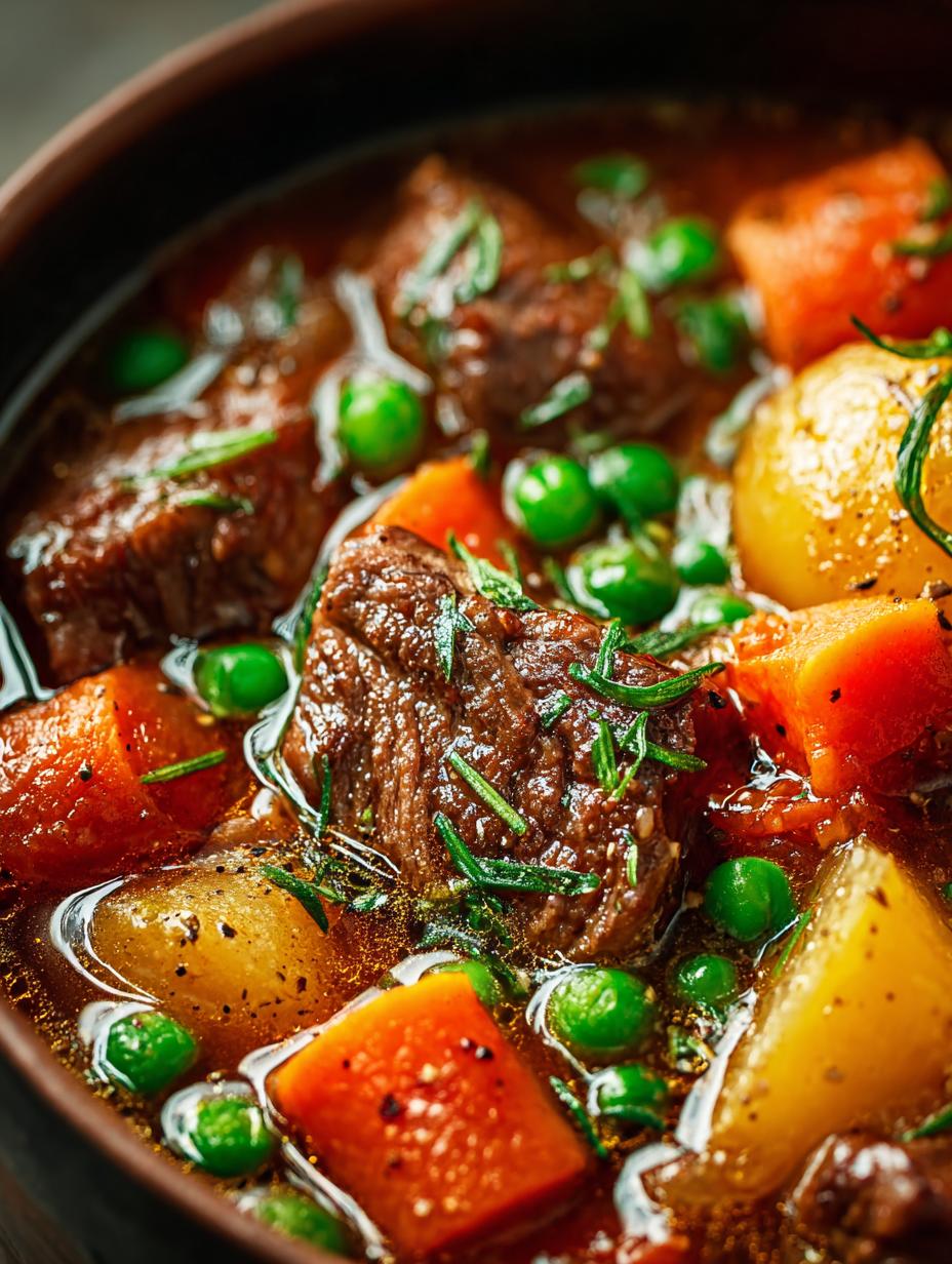 Hearty Beef Vegetable Soup