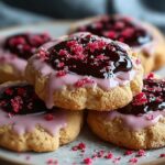 Hibiscus Cookie Glaze with