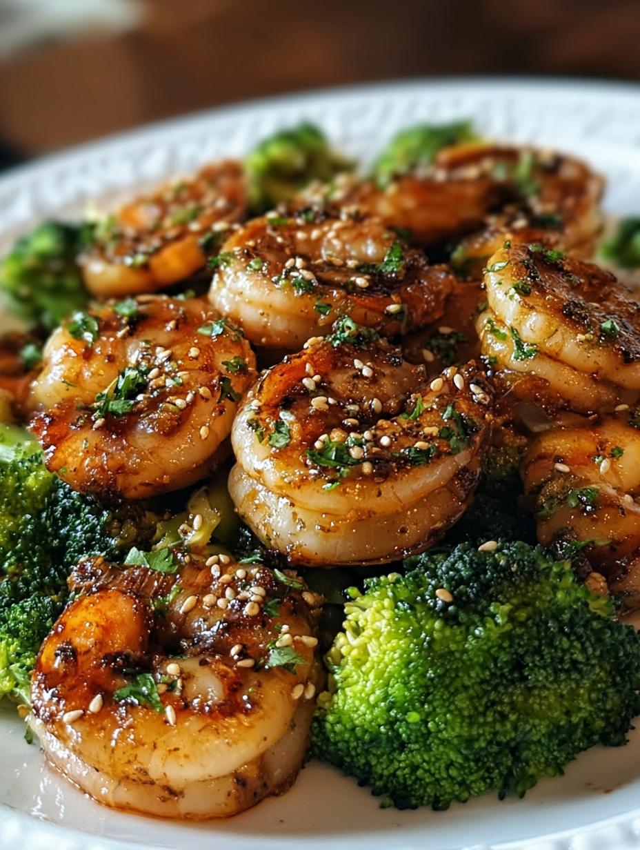 Honey Garlic Butter Shrimp