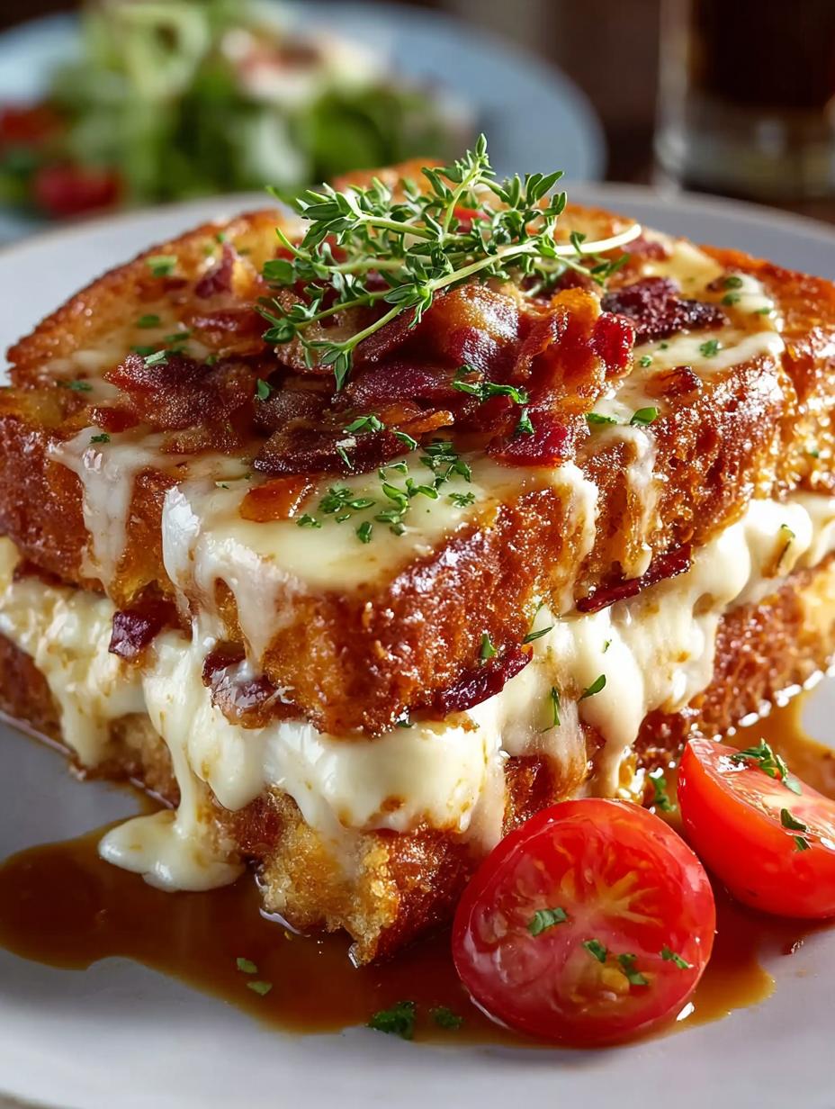 Hot Brown Sandwich Cheesy