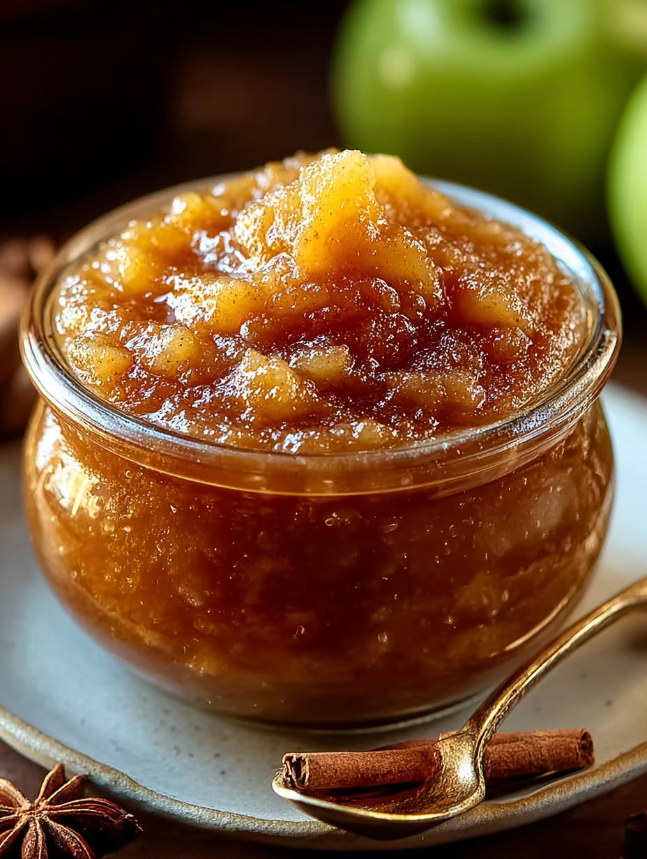 Hot Buttered Apple Sauce