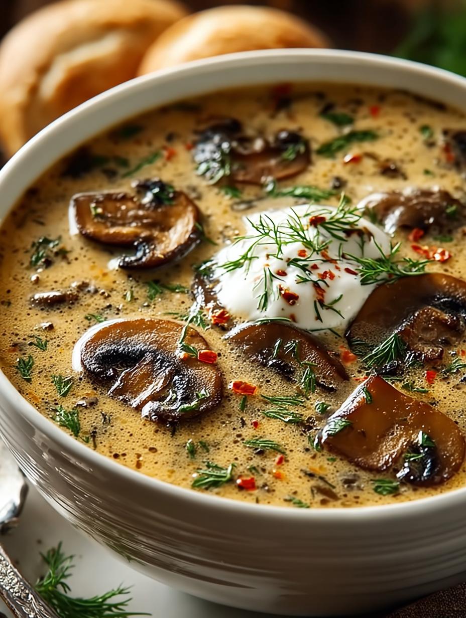 Hungarian Mushroom Soup