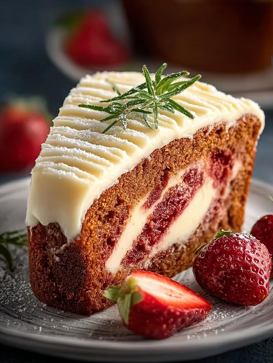 Iced Gingerbread Loaf Cake