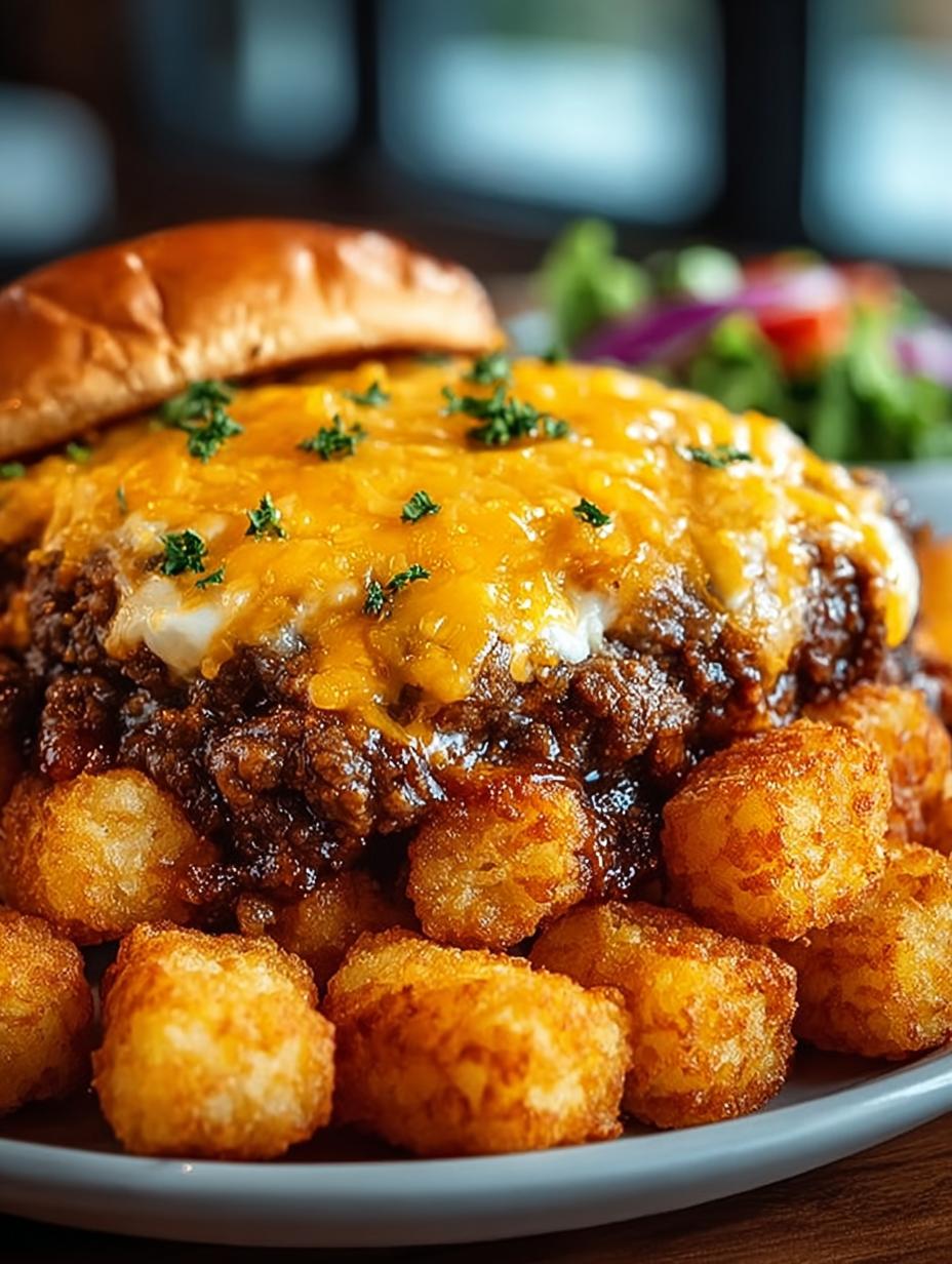 Irresistible Cheeseburger Tater Tot Casserole Delight 4 Irresistible Cheeseburger Tater Tot Casserole Delight - Irresistible Cheeseburger Tater Tot - main visual representation