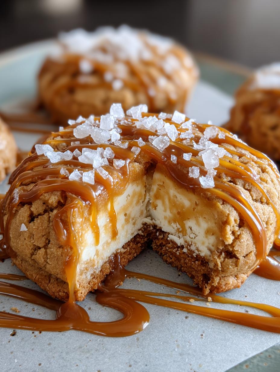 Irresistible Salted Caramel Cheesecake - close-up of ingredients
