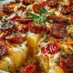 Italian Sausage Potato Casserole