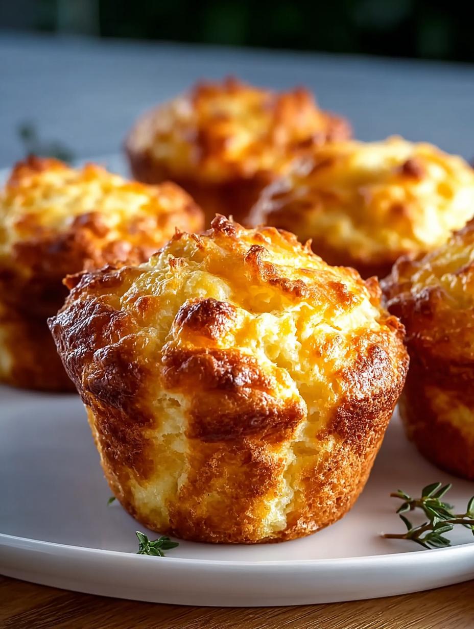 Irresistible Keto Cheddar Cheese Muffins for Cheesy Bliss - Keto Cheddar Cheese Muffins - main visual representation