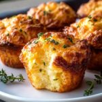Keto Cheddar Cheese Muffins