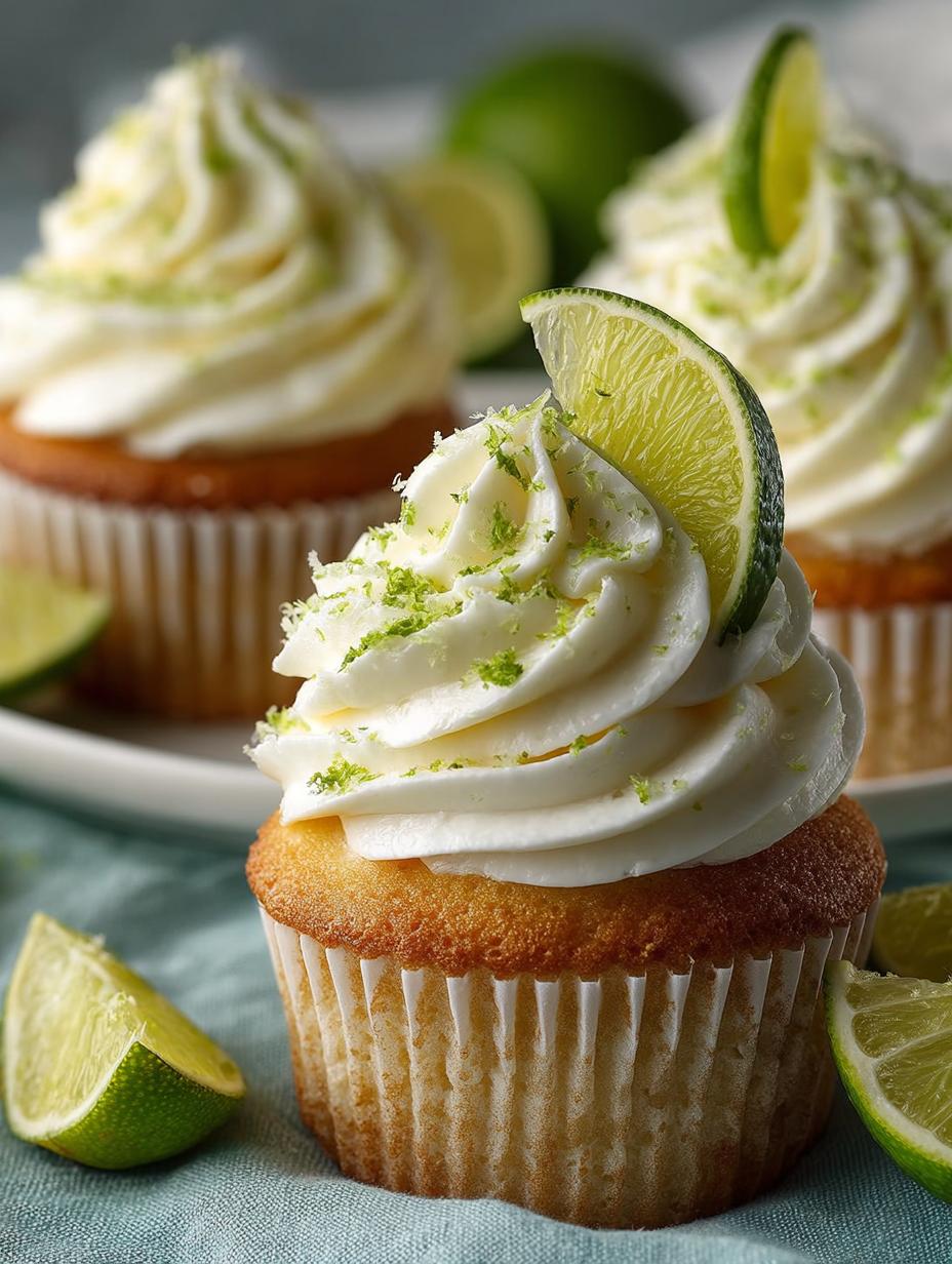 Key Lime Cupcakes with