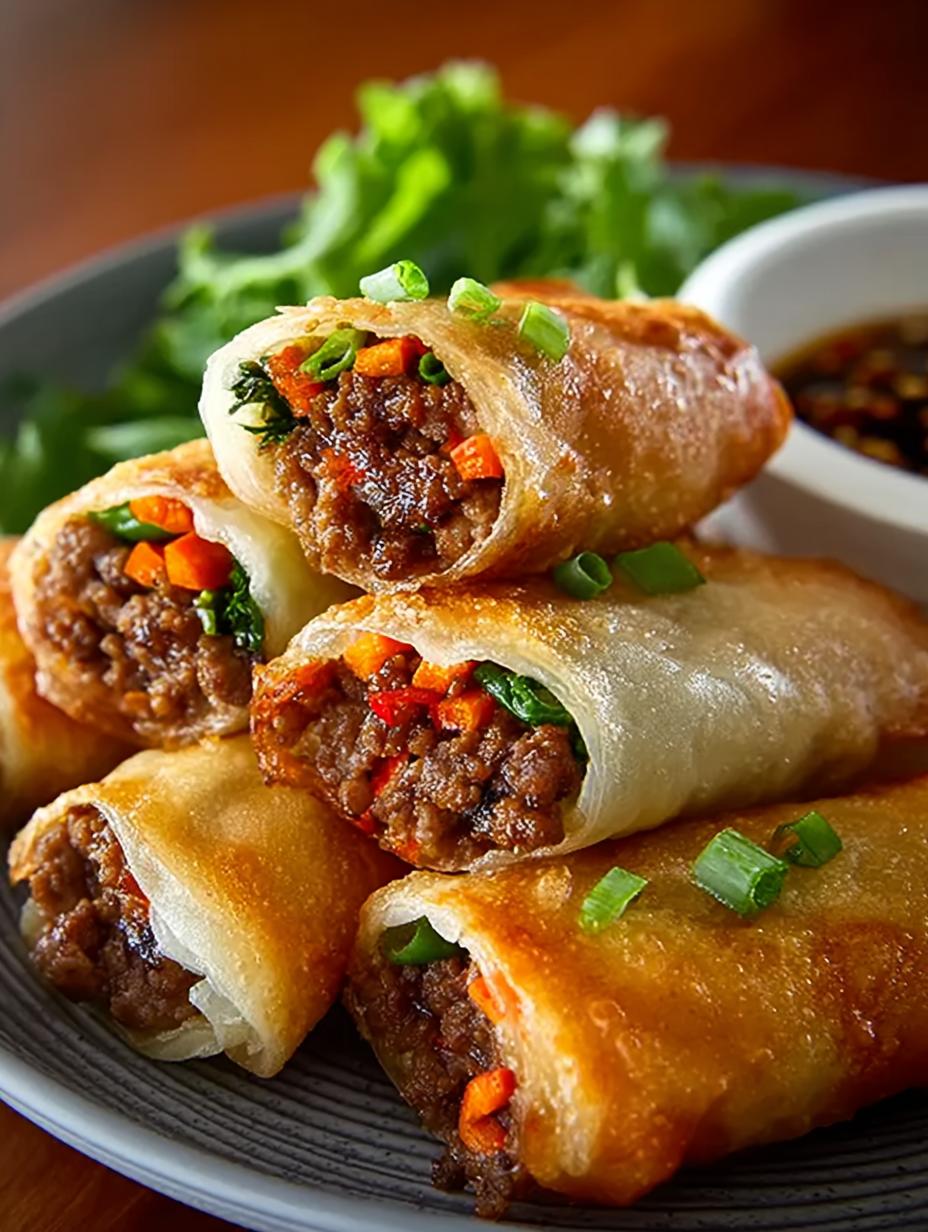 Korean Ground Beef Egg Rolls: 24 Savory Bites You’ll Love - Korean Ground Beef Egg - main visual representation