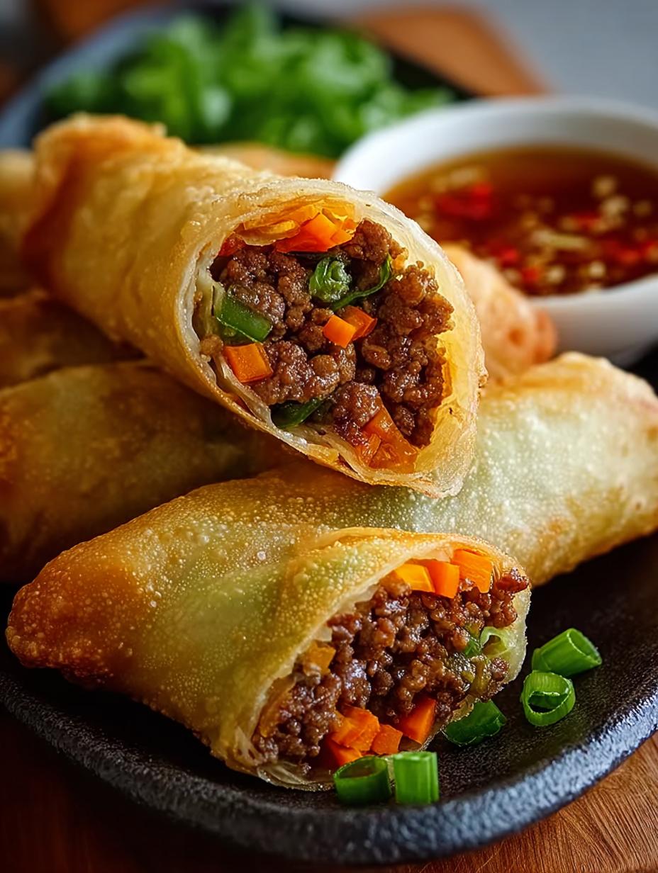 Korean Ground Beef Egg