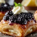 Lemon Blackberry Danish