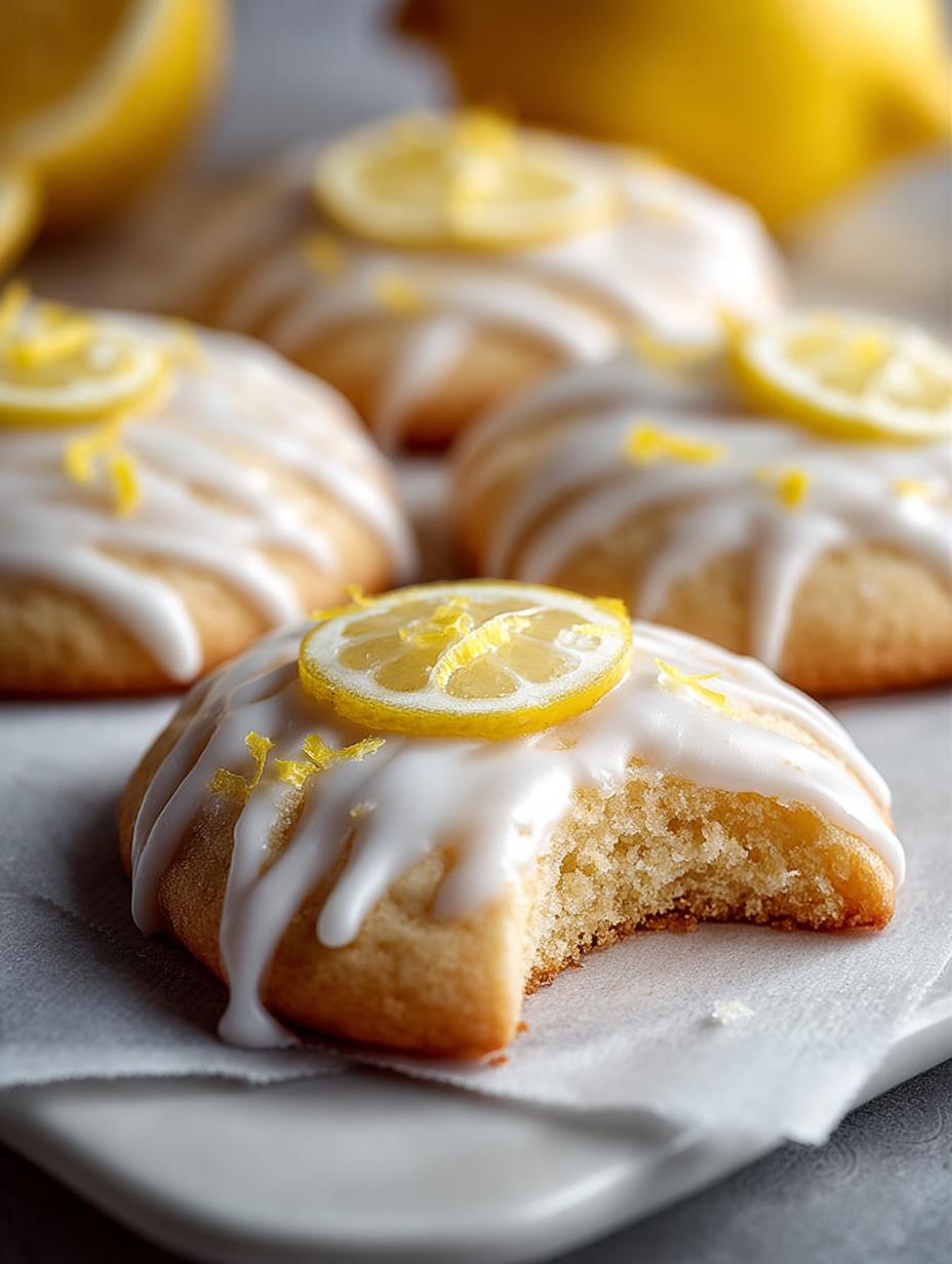 Lemon Drop Cookies with Delightful Icing Recipe - Lemon Drop Cookies with - main visual representation