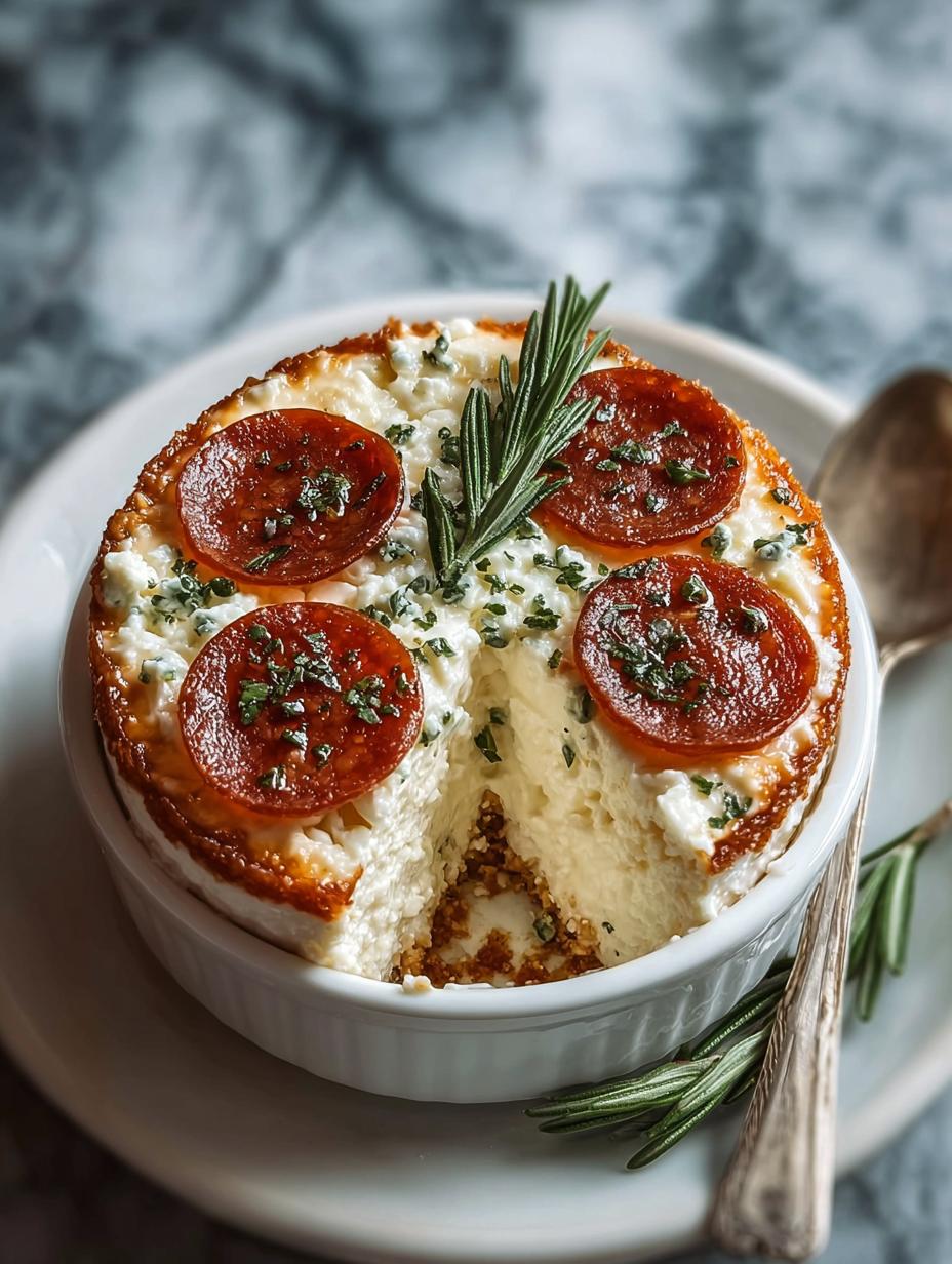 Melt-in-Your-Mouth Low Carb Cottage Cheese Pizza Bowls - Low Carb Cottage Cheese - main visual representation