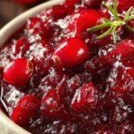 Luscious Cranberry Sauce