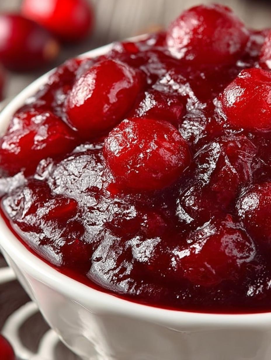 Luscious Cranberry Sauce: 7 Irresistible Ways to Enjoy 5 Luscious Cranberry Sauce: 7 Irresistible Ways to Enjoy - Luscious Cranberry Sauce - additional detail