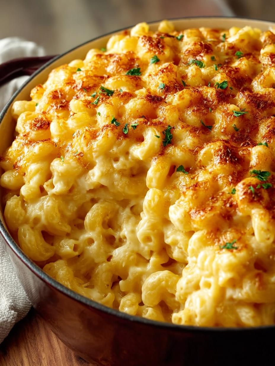 Delicious Mac Cheese served with a side salad