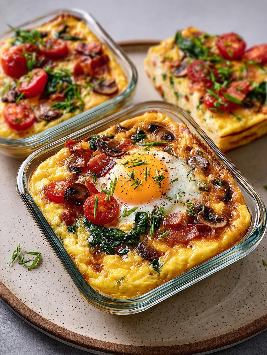 Meal Prep Breakfast Eggs