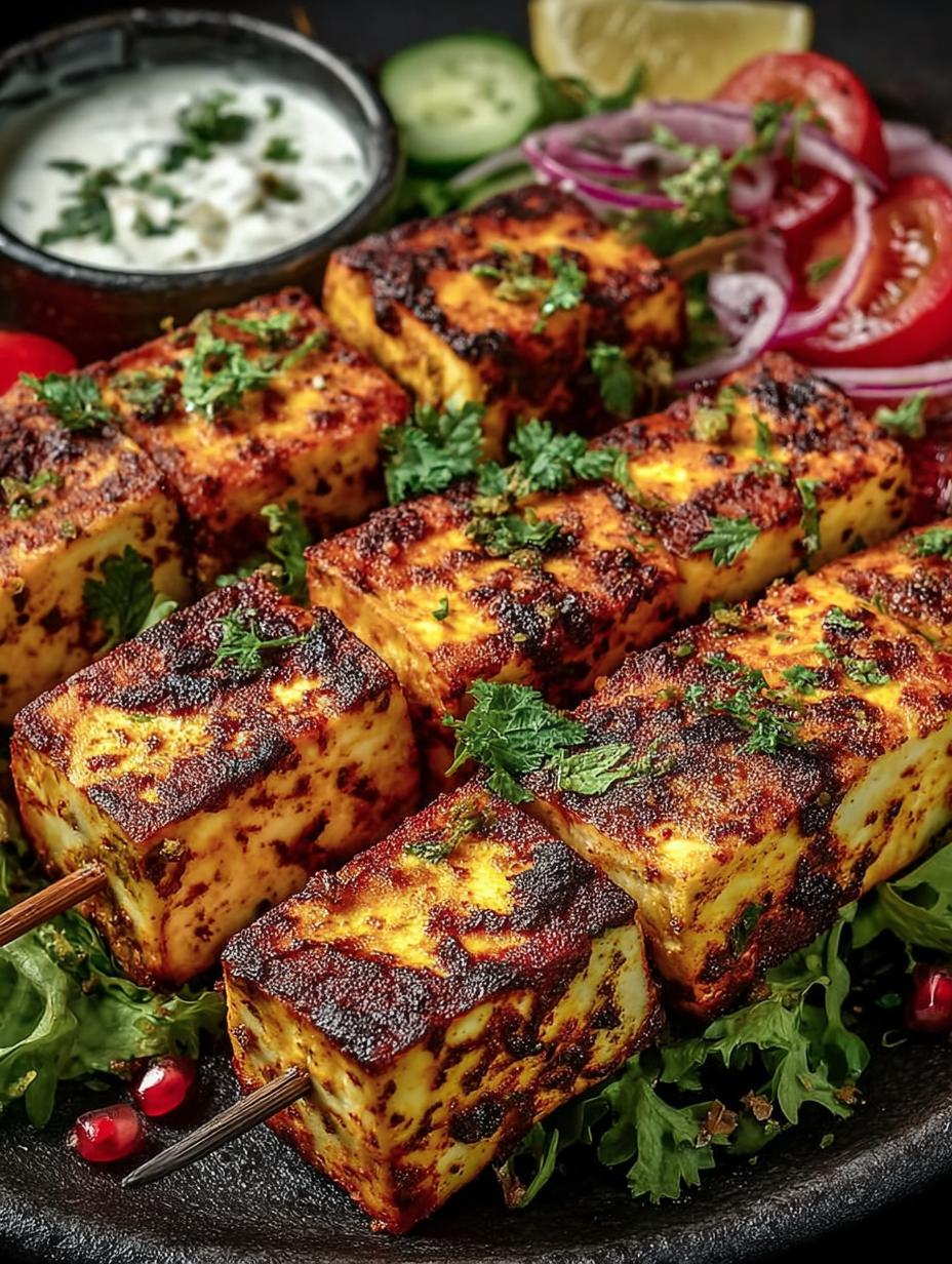 Ultimate Middle Eastern Tofu Kebabs with Spices - Middle Eastern Tofu Kebabs - additional detail