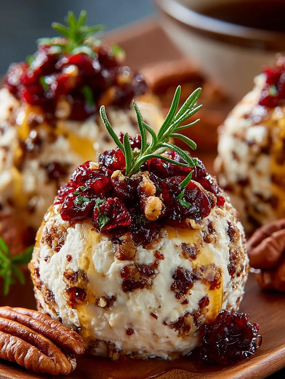 Mini Cranberry Pecan Cheese: 5 Irresistibly Festive Bites - Mini Cranberry Pecan Cheese - additional detail