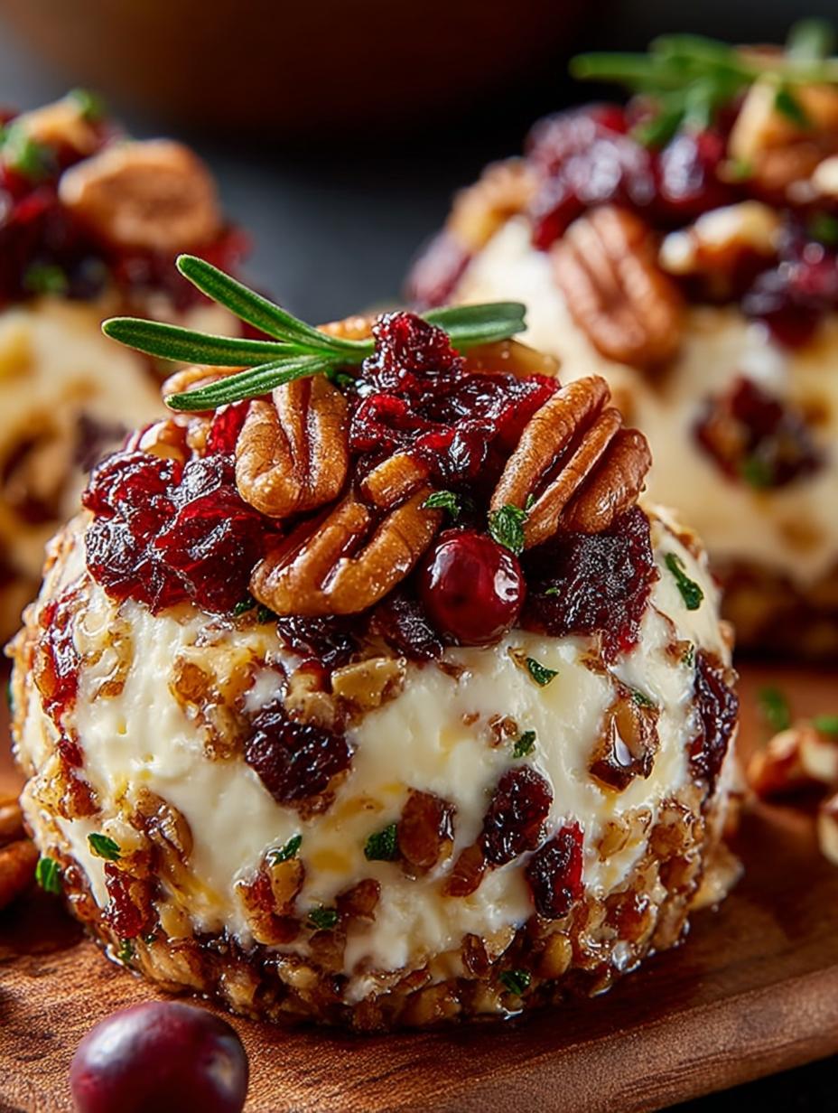 Mini Cranberry Pecan Cheese