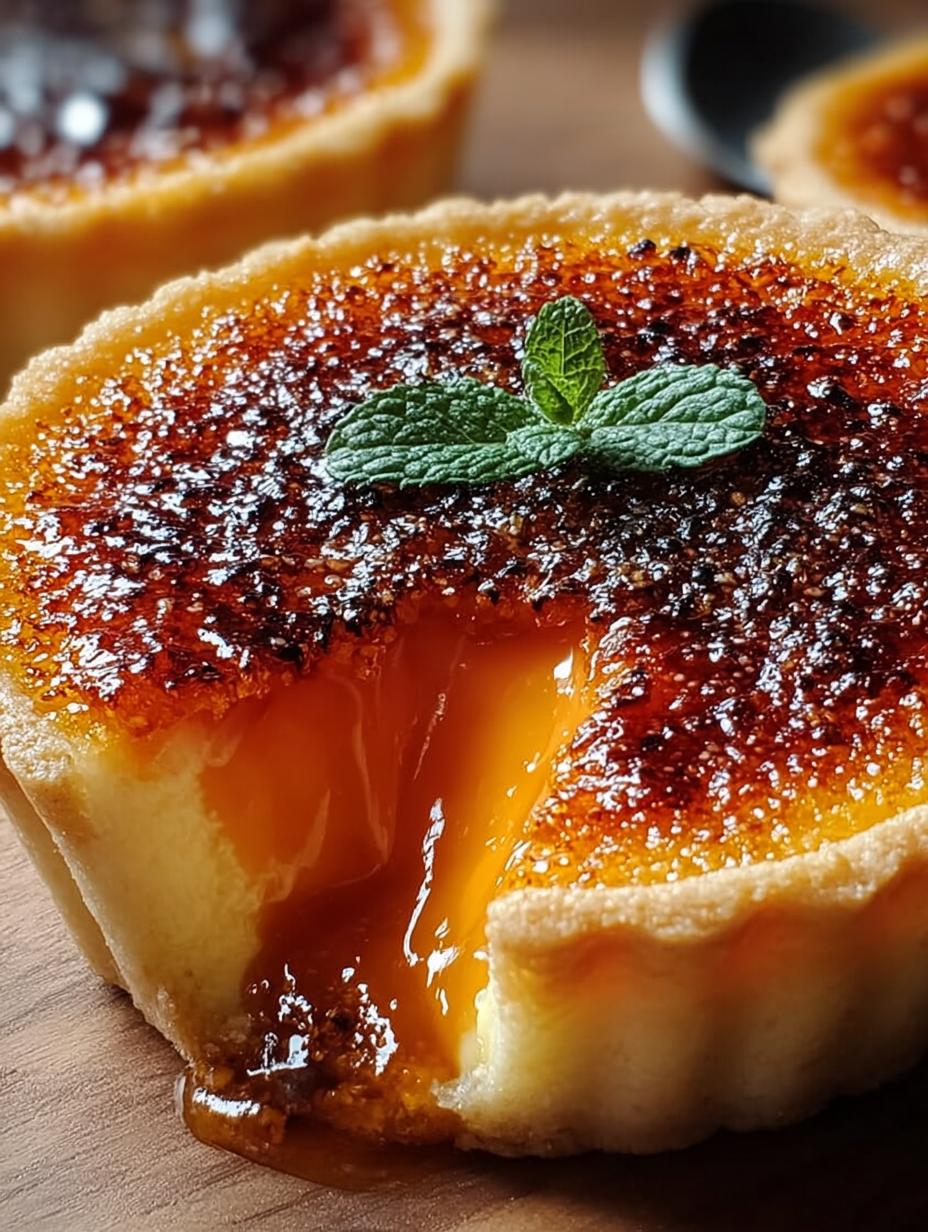 Mini Creme Brulee Pumpkin