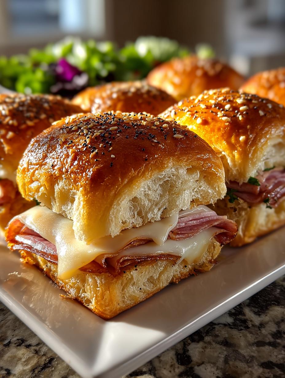 Mini Hawaiian Rolls Sandwiches