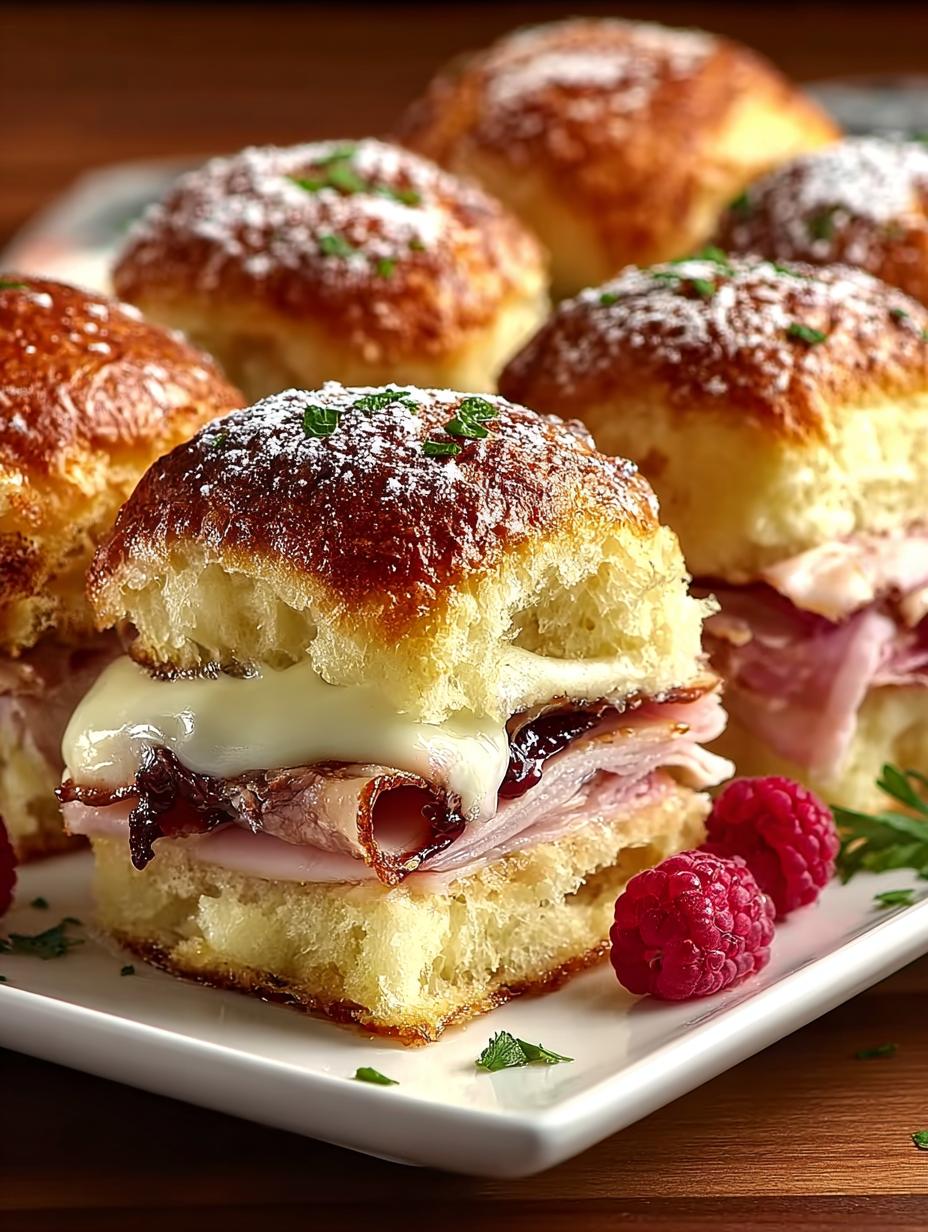 Mouthwatering Monte Cristo Sliders for Any Occasion - Monte Cristo Sliders - additional detail