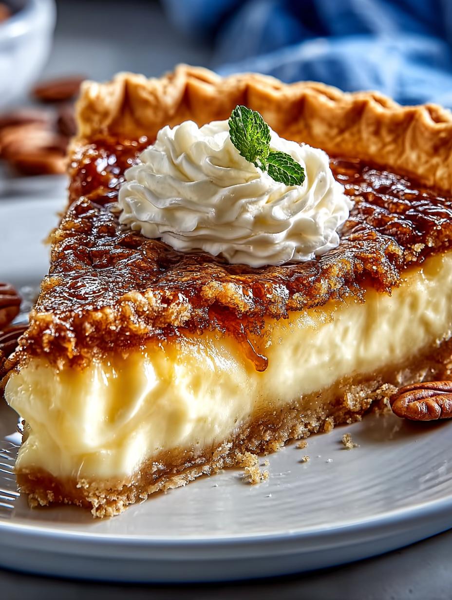 Old Fashioned Custard Pie