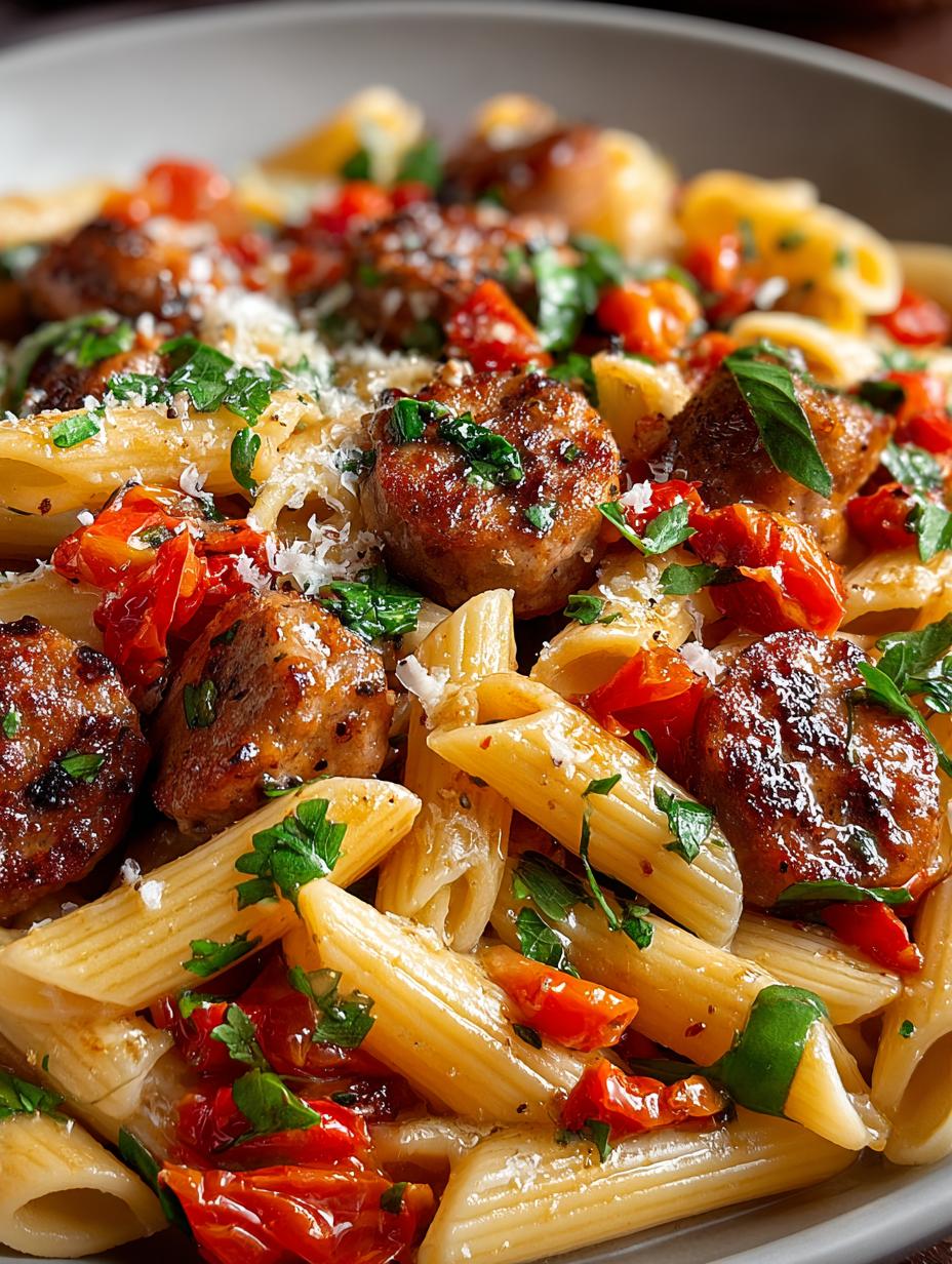One Pan Sausage Pasta: 30-Minute Comfort Food Delight - One Pan Sausage Pasta - additional detail