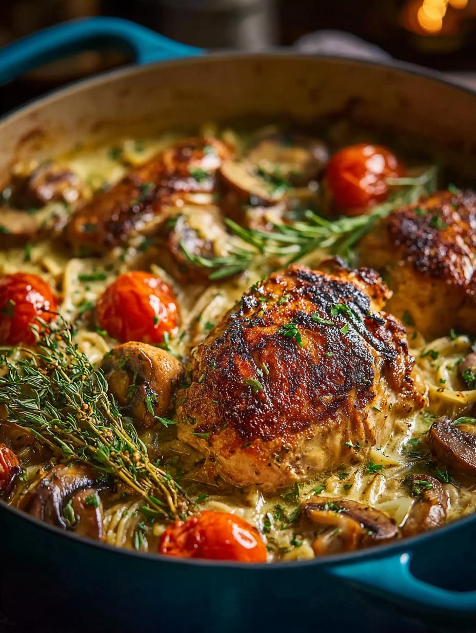 One Pot Creamy Chicken: 7 Simple Steps to Comfort - One Pot Creamy Chicken - additional detail