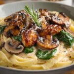 One Pot Creamy Mushroom