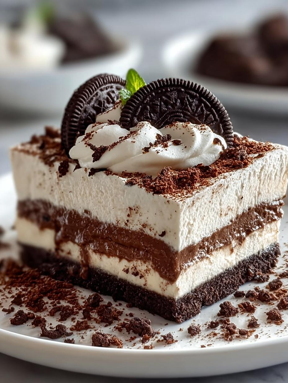 Oreo Cream Cheese Dessert