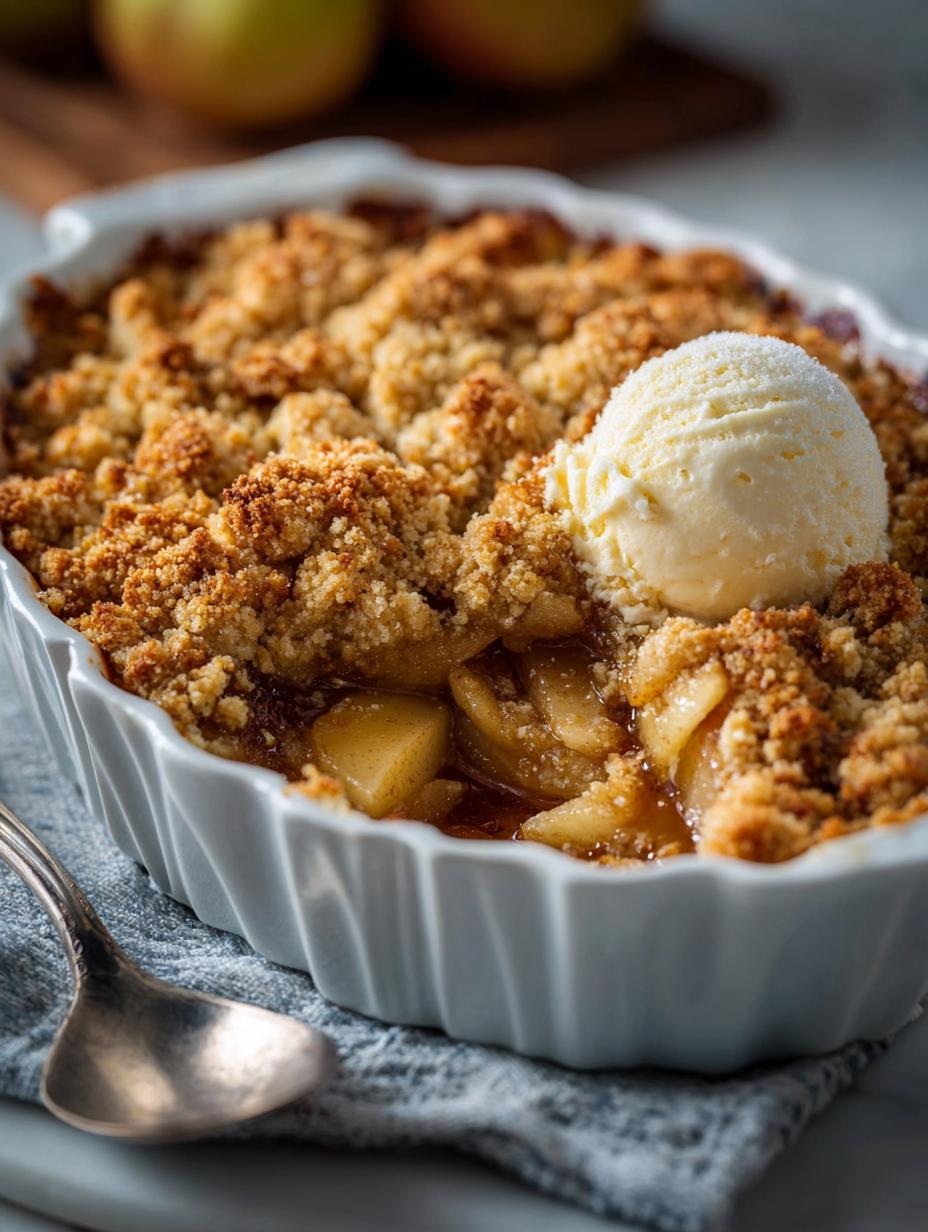 Delicious Pear Cardamom Crumble for Cozy Fall Evenings - Pear Cardamom Crumble - additional detail