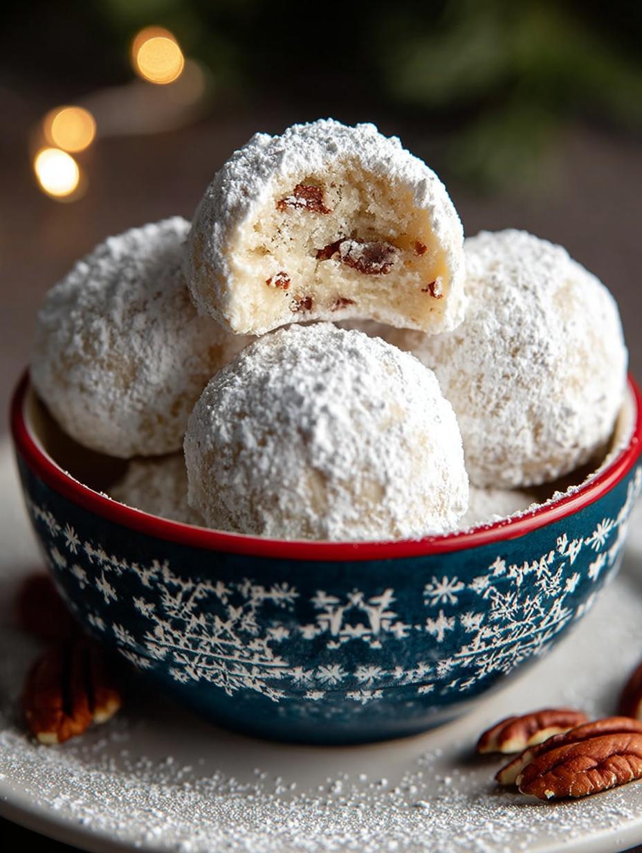 Delicious Pecan Snowball Cookies for Every Celebration - Pecan Snowball Cookies - main visual representation