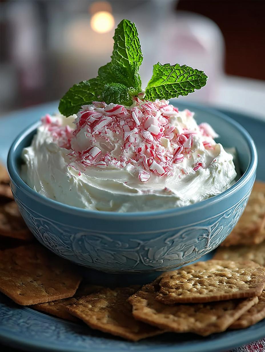 Delightful Peppermint Dip Recipe for Holiday Cheer - Peppermint Dip - main visual representation