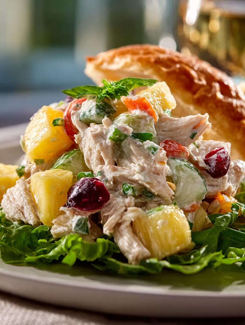 Pineapple Chicken Salad